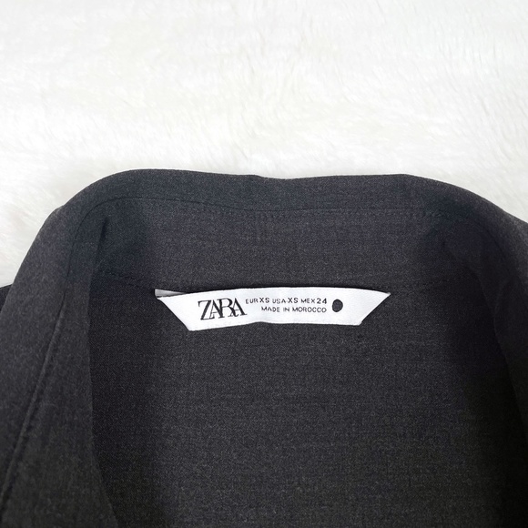 Zara Women Oversized Pocket Shirt Size XS - Picture 4 of 6